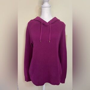 Lauren Ralph Lauren Women’s Knit Sweater Hoodie Pullover Size Large